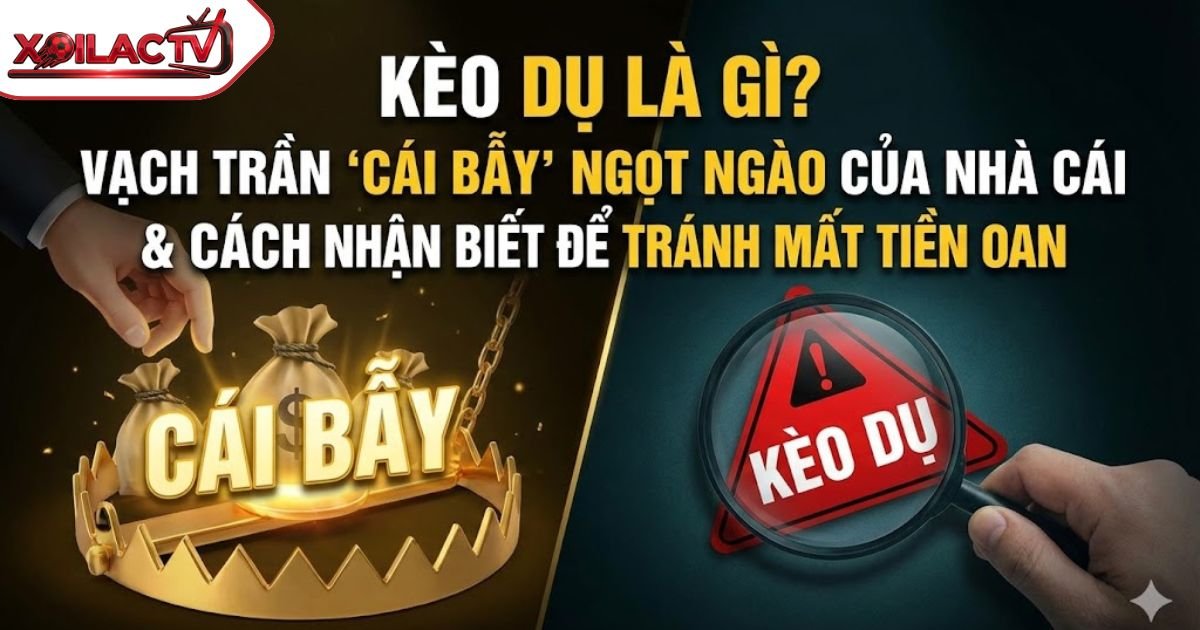 Kèo Dụ Là Gì? Vạch Trần “Cái Bẫy” Ngọt Ngào Của Nhà Cái